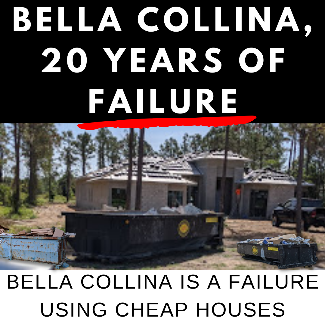 Bella Collina 20 years of failure